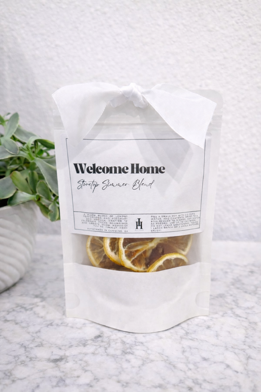 Welcome Home Lemon Stovetop Simmer Pot LG