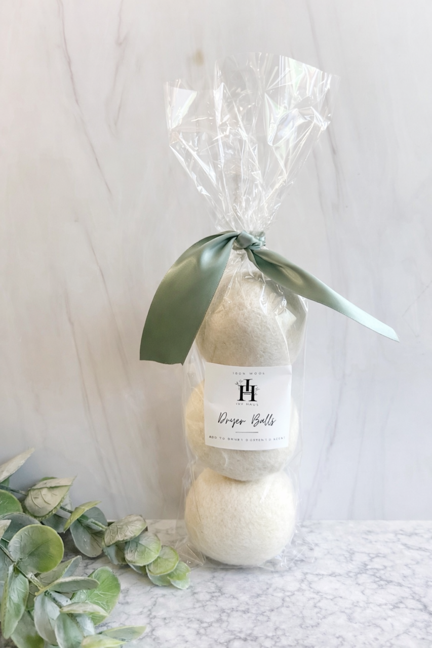 Wool Laundry Balls Set/3