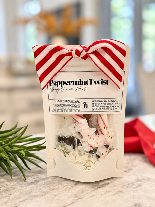 Peppermint Twist Stovetop Simmer Pot I IVY HAUS I Small